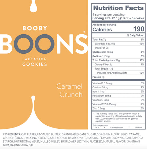 Caramel Crunch Booby Boons Cookies® (6oz)